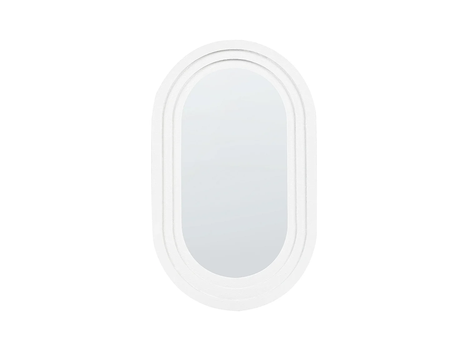 Miroir MASSILLY 43 cm 69 cm Blanc