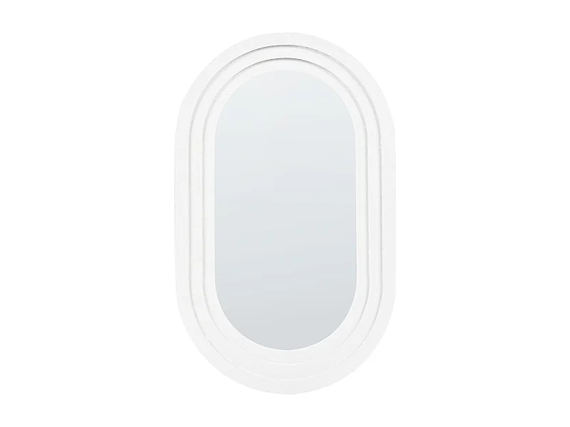 Specchio MASSILLY 43 cm 69 cm Bianco
