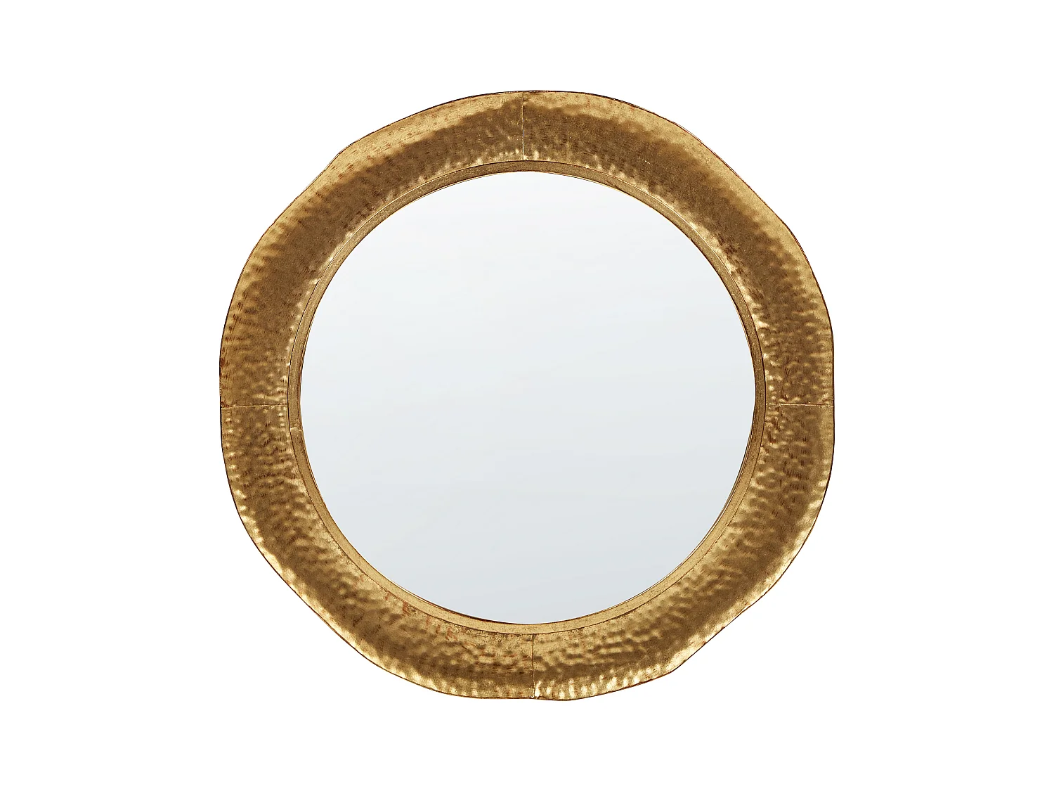 Miroir MERCY 78 cm 78 cm Métal Doré
