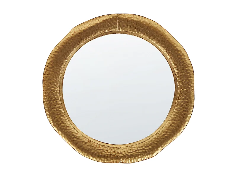 Miroir MERCY 78 cm 78 cm Métal Doré