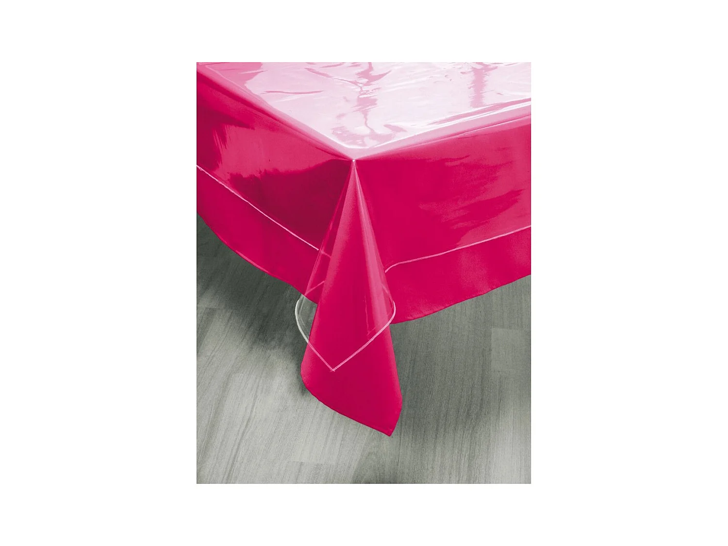 Nappe plastique transparente rectangulaire 140 x 300 cm