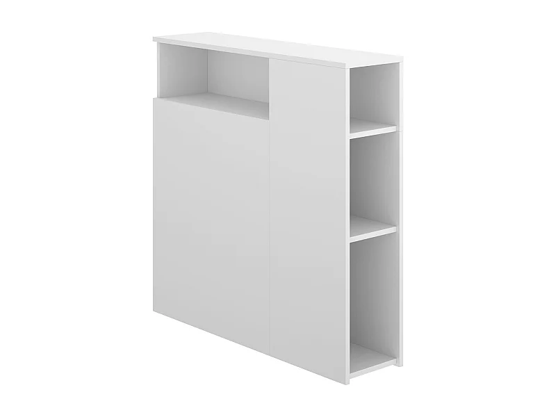 Tête de lit pour enfant en bois coloris blanc - Longueur 97 x Profondeur 23,5 x Hauteur 95 cm