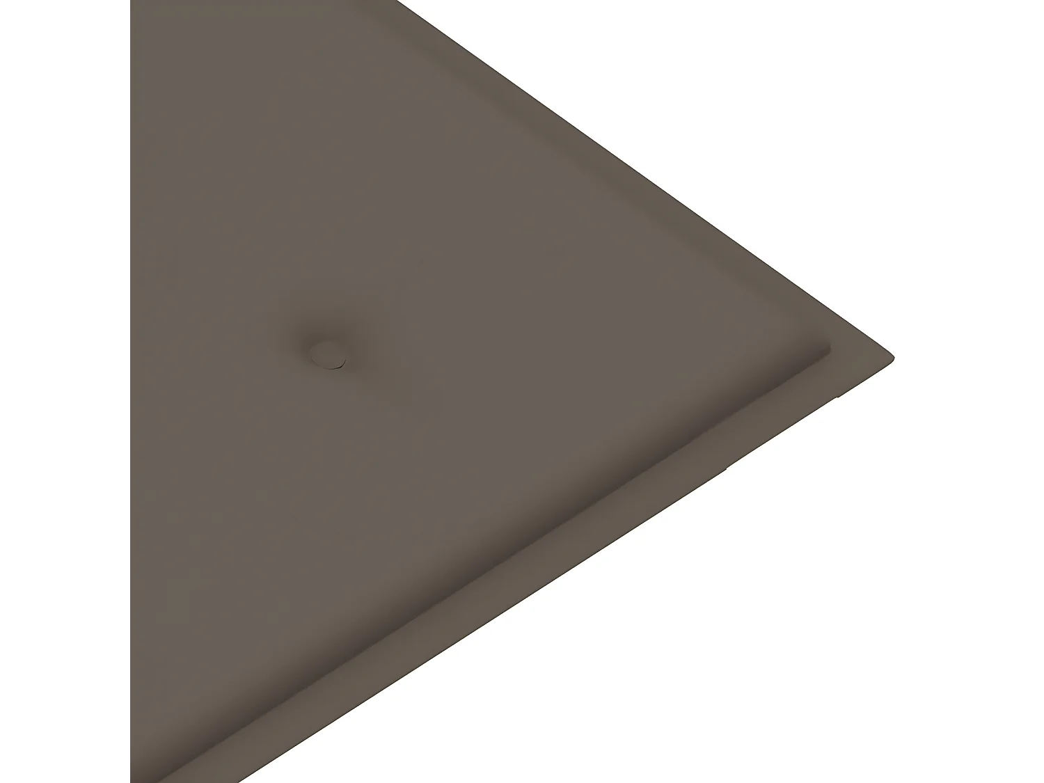 Banc de jardin pliable avec coussin 118cm Bambou 20