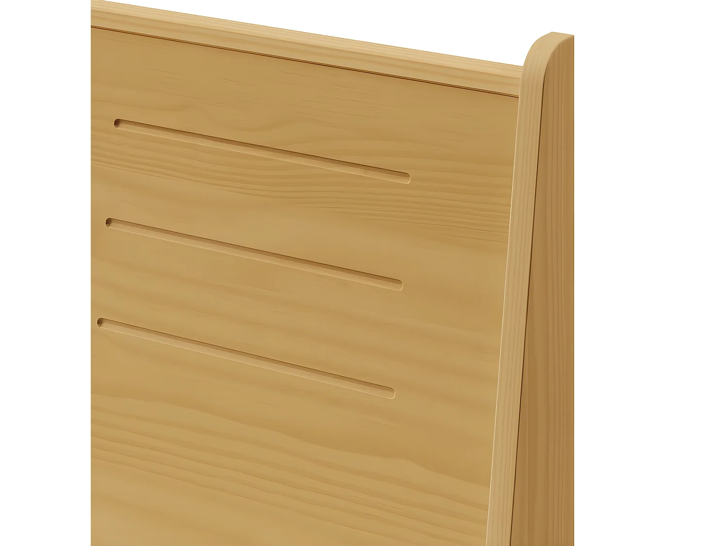 Banc d'angle de jardin 151cm Bois de pin solide Marron miel