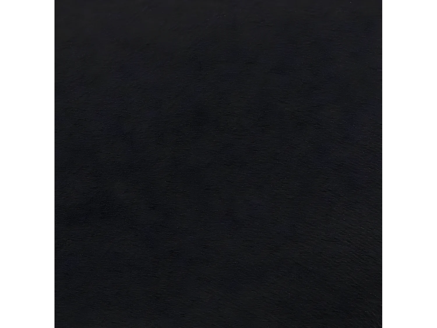 Tabouret bas design velours noir et metal doré Sinza