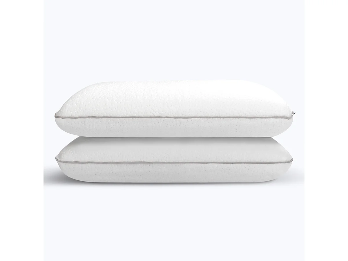 Ensemble Matelas ressorts| Sommier chêne | 2 oreillers - 140 x 190 cm