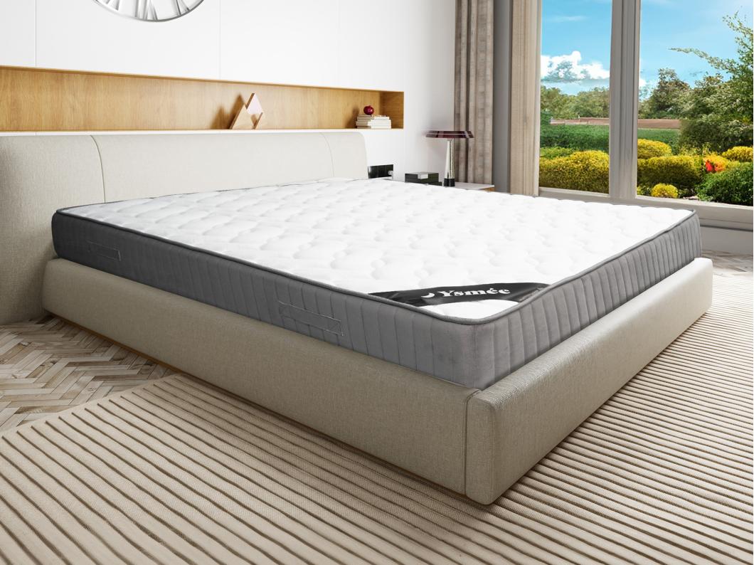 Matelas 160 x 200 cm mousse HR et accueil latex ép.30cm - MALINO de YSMÉE