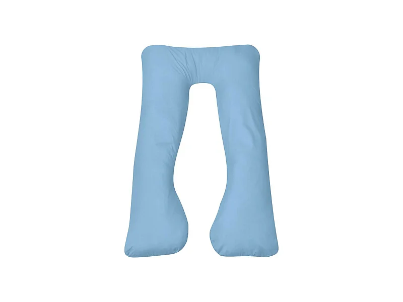 Coussin de grossesse 90x145 Bleu clair