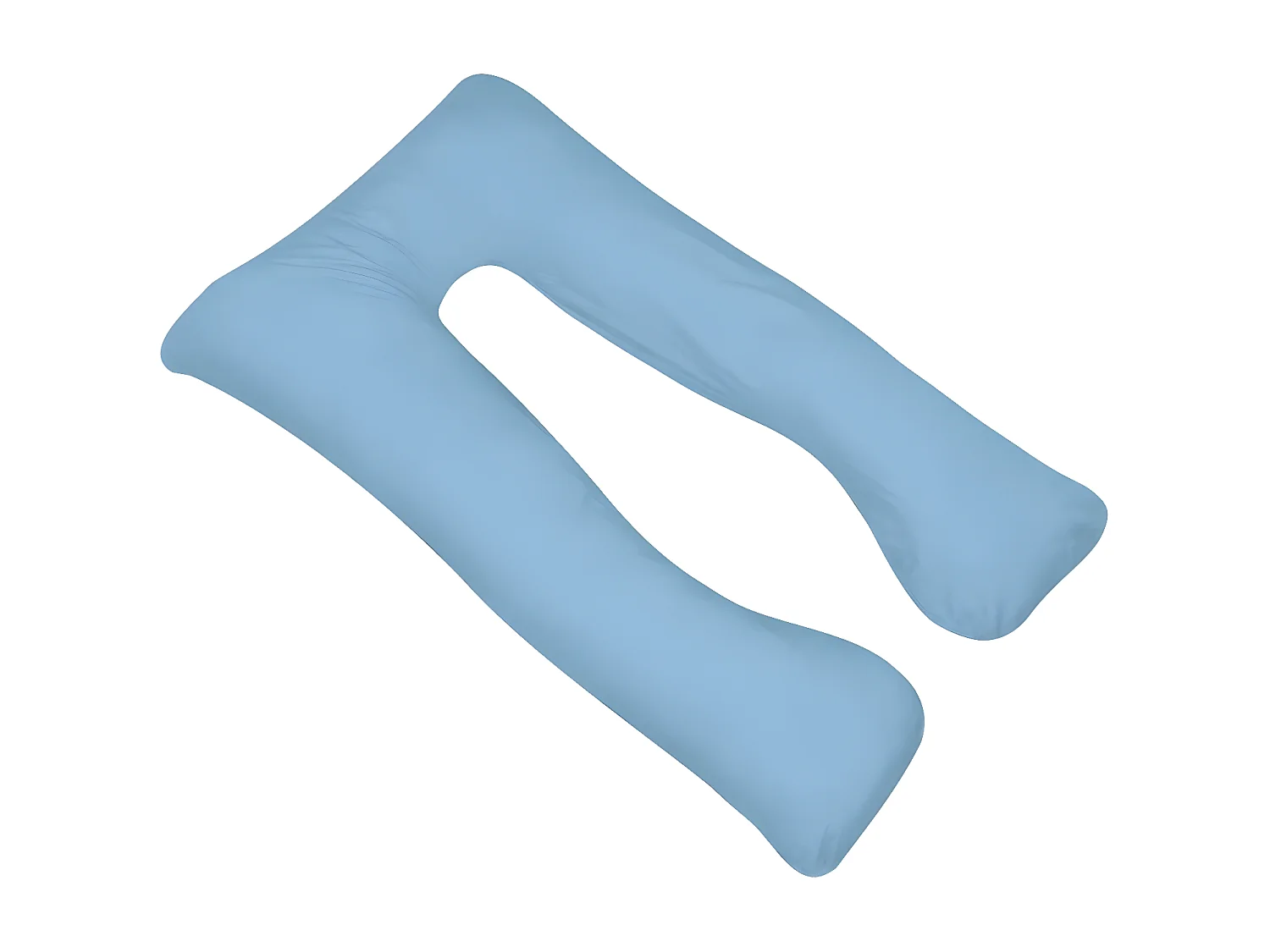 Coussin de grossesse 90x145 Bleu clair