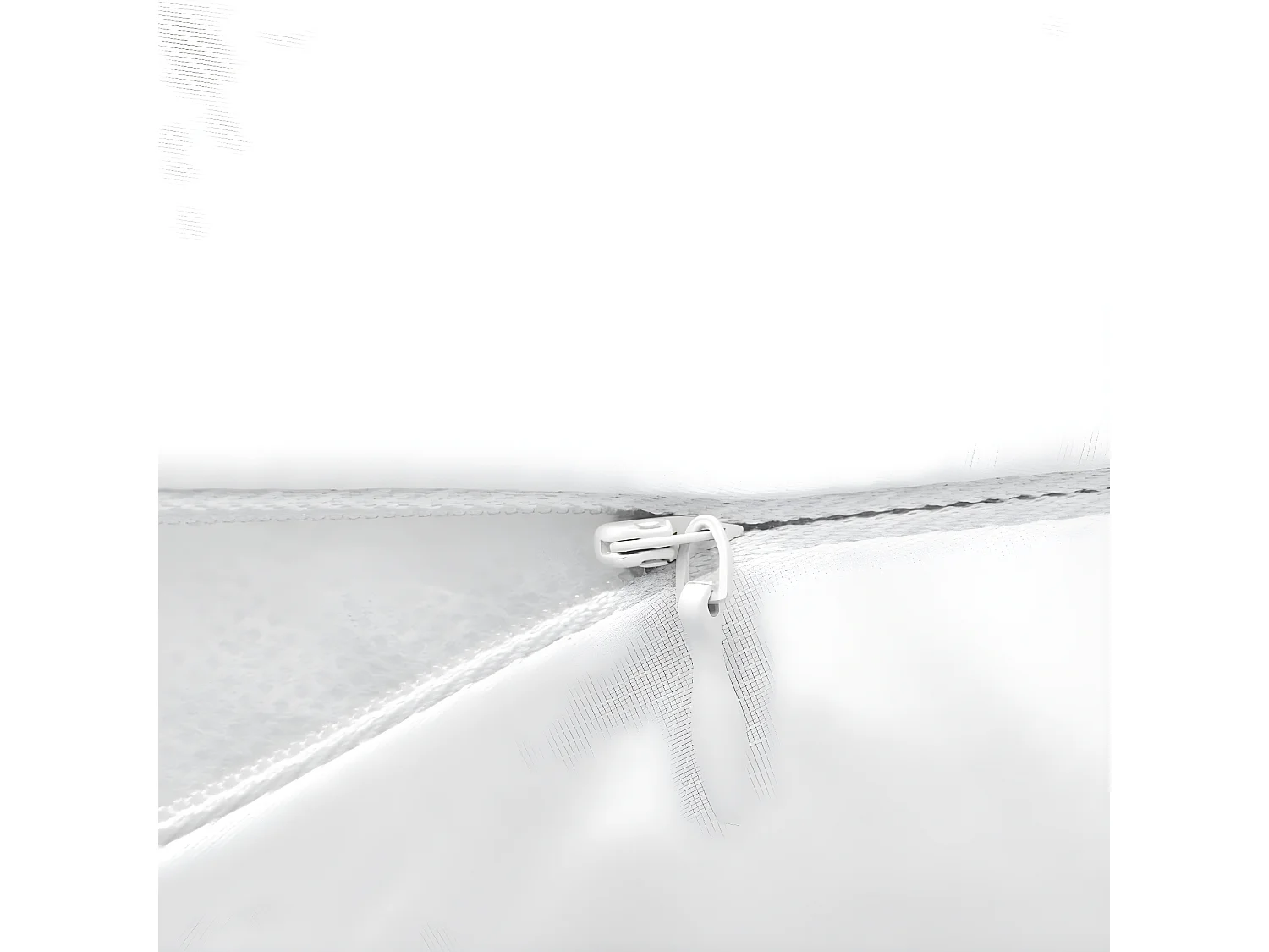 Oreiller de dormeur latéral 40x145 Blanc