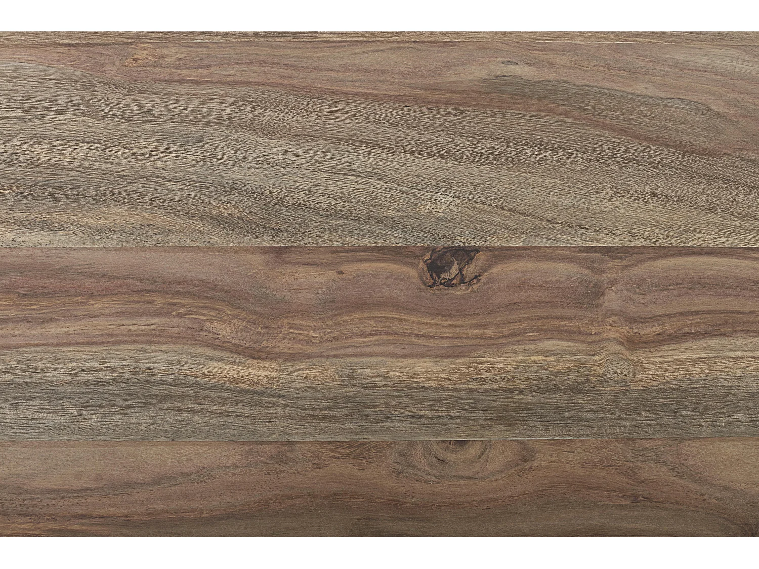 Table rectangulaire extensible bois massif naturel Saly 160-260cm