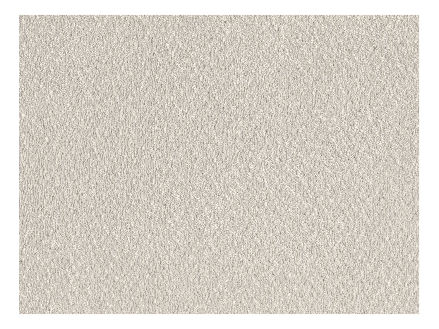 Set completo boxspring testata + Rete + Mater. + topper 160x200cm Tess. bouclette Beige - TRAVINO di YSMÉE