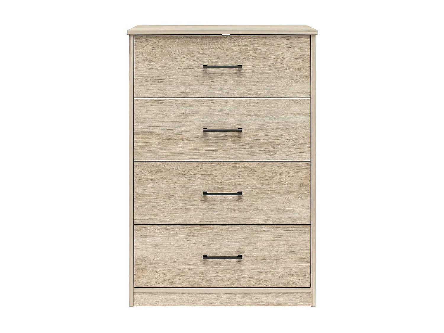 BrEZ | Commode à 4 tiroirs en effet chêne clair