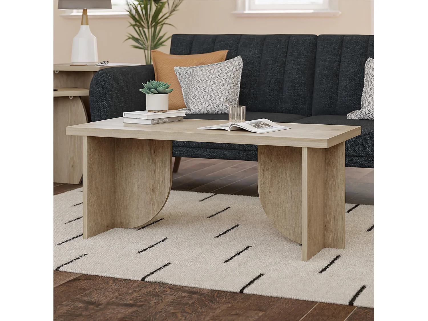 Voler | Couchtisch in Heller Eichenoptik