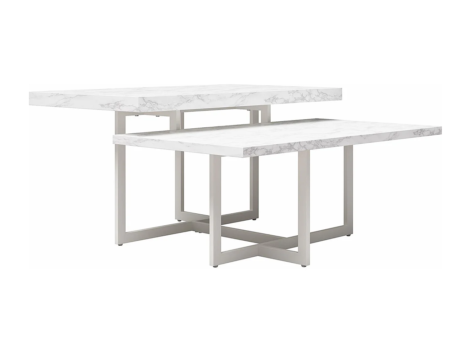 Brielle | Salontafel in Wit Marmerlook