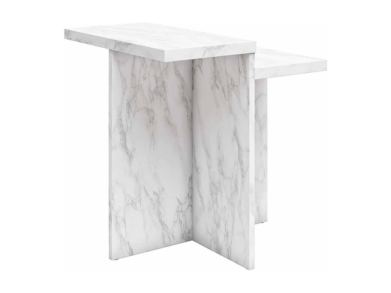 Brielle | Salontafel in Wit Marmerlook