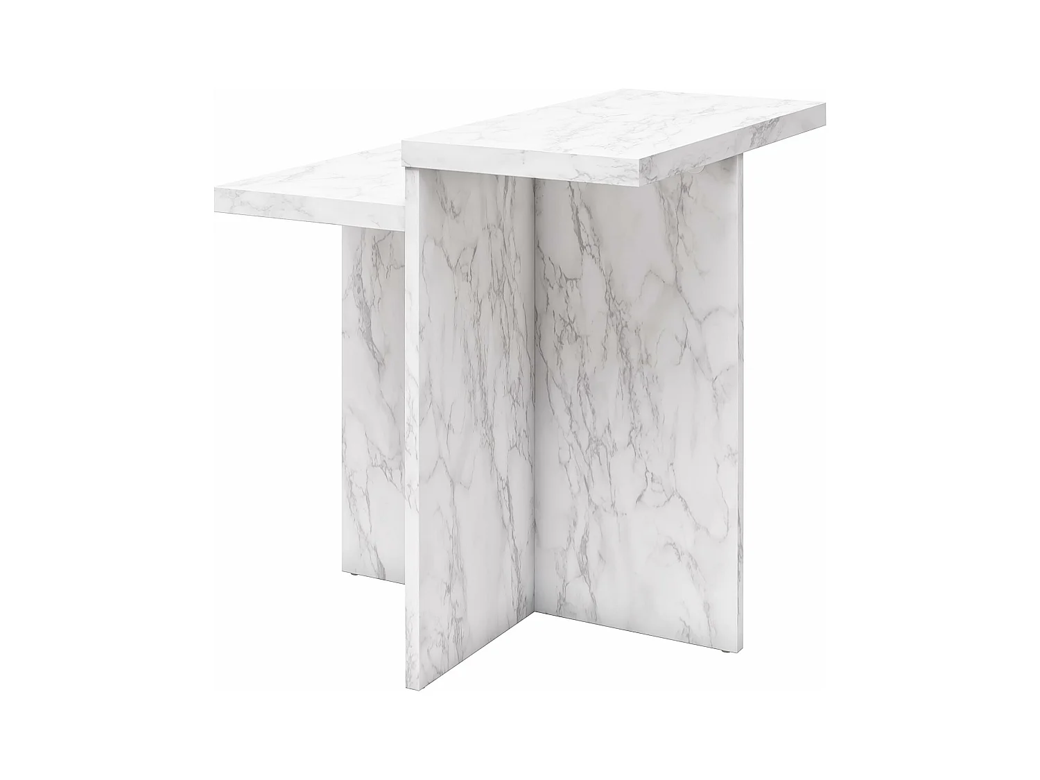 Brielle | Salontafel in Wit Marmerlook