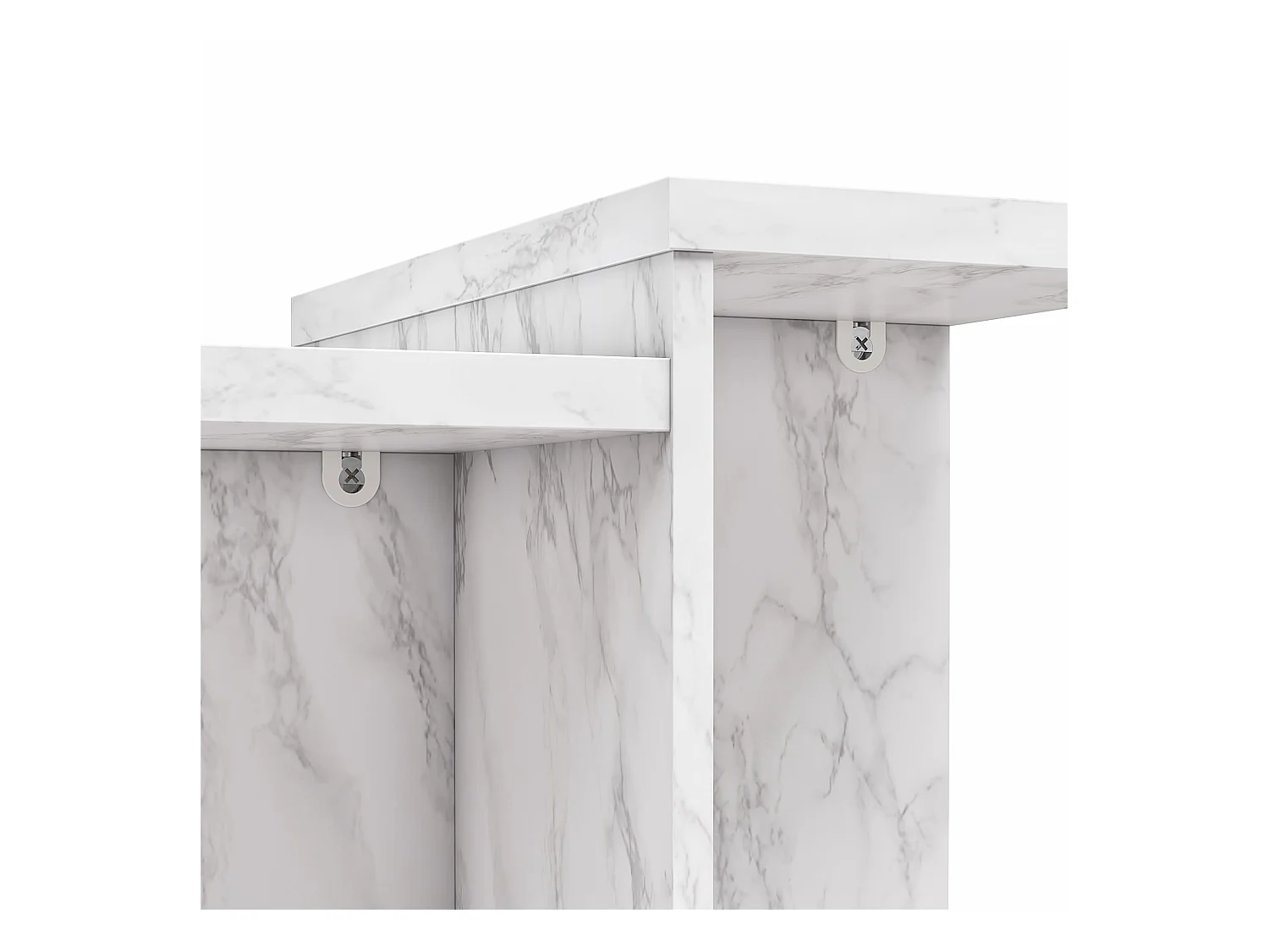 Brielle | Salontafel in Wit Marmerlook