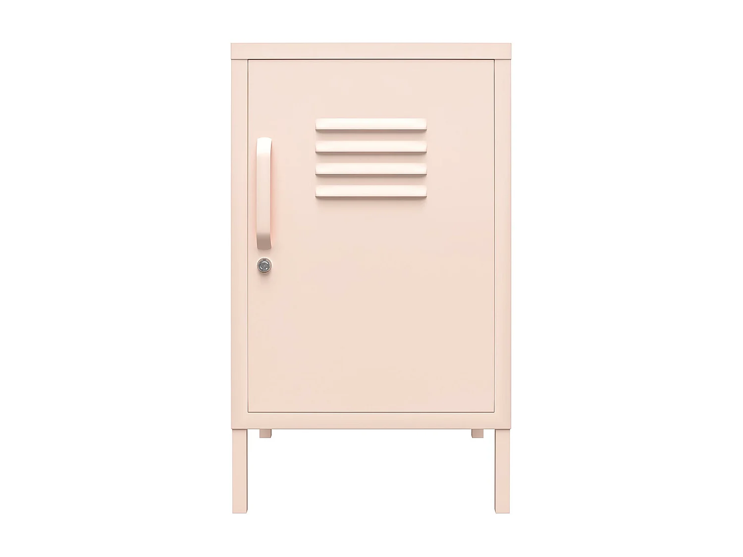 Mission District | Eindtafel met 1 Deur Roze Metaal