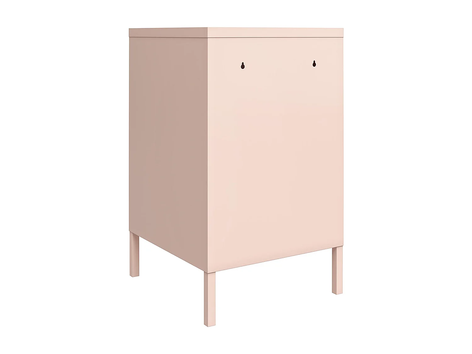 Mission District | Eindtafel met 1 Deur Roze Metaal