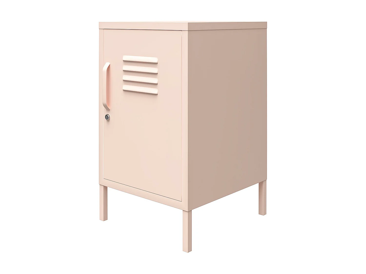 Mission District | Eindtafel met 1 Deur Roze Metaal