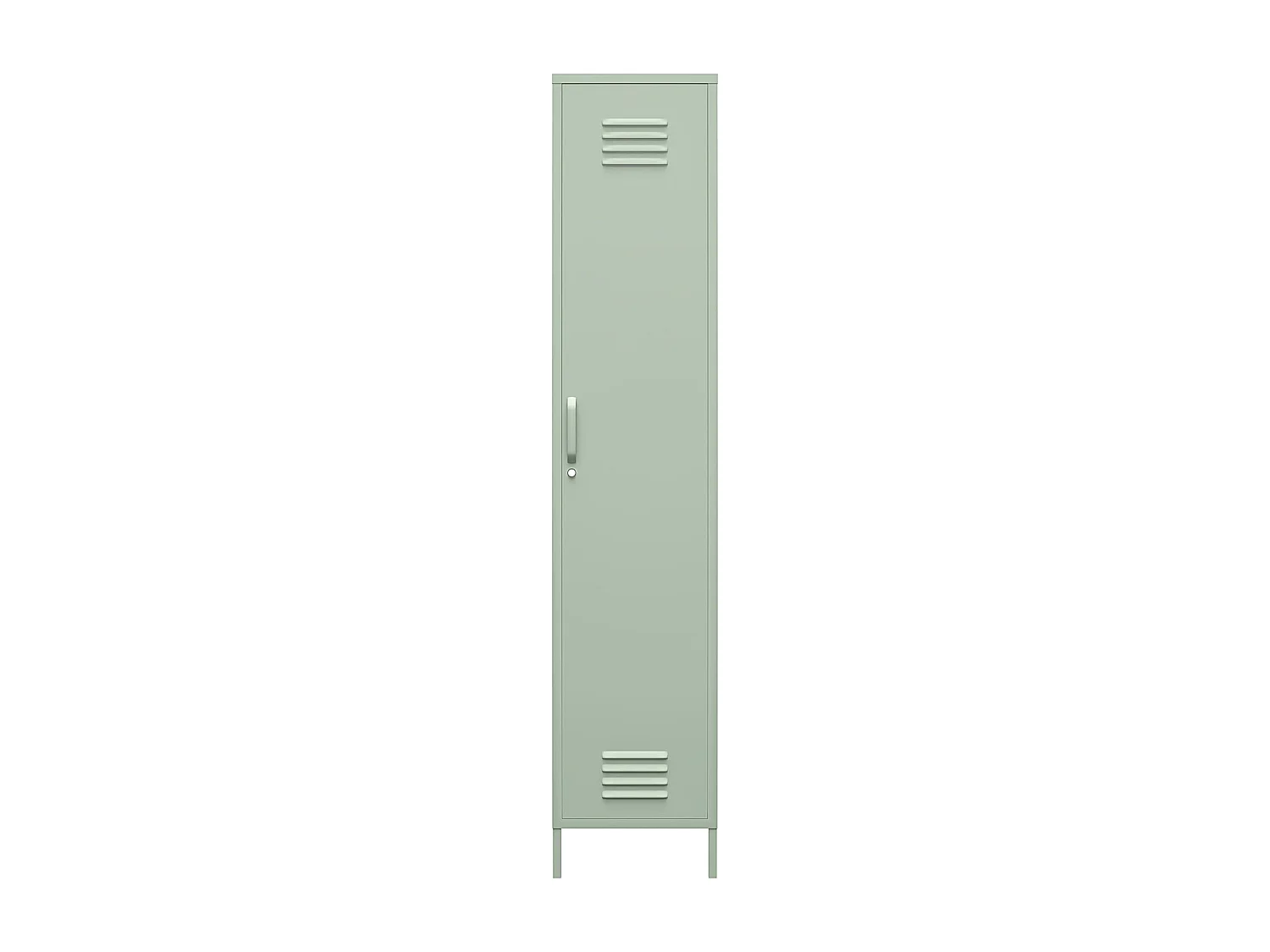 Mission District | Armoire vestiaire à 1 porte en métal vert