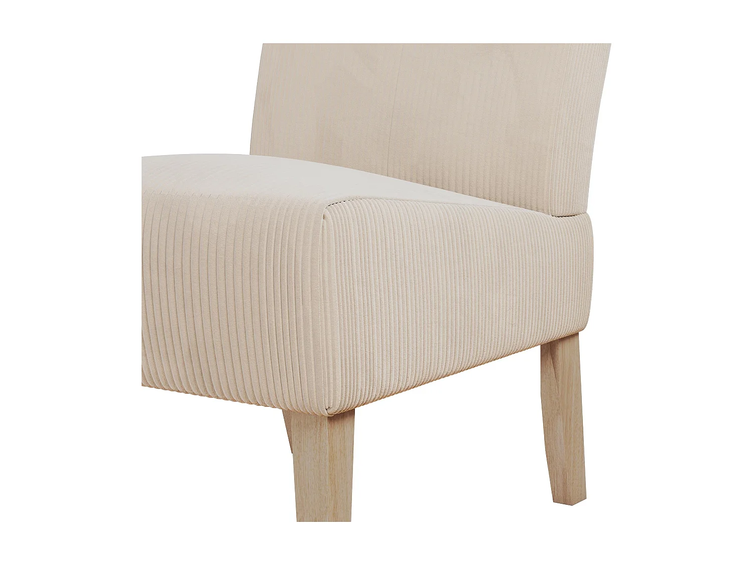 Hazen | Fauteuils en tissu ivoire