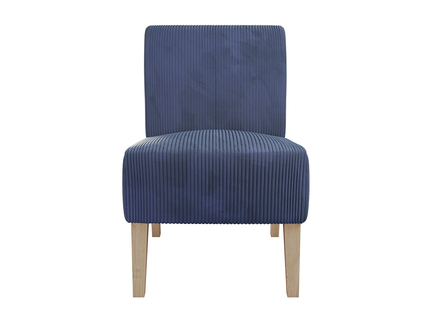 Hazen | Loungestoel in Marineblauwe Stof