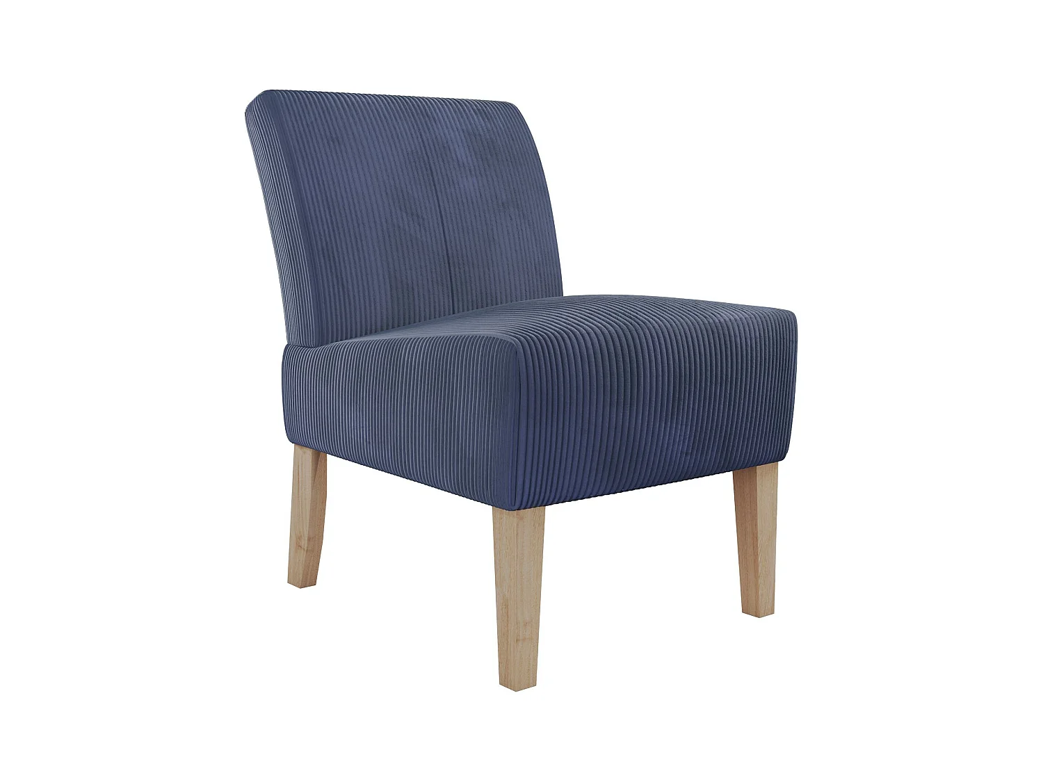Hazen | Fauteuils en tissu bleu marine