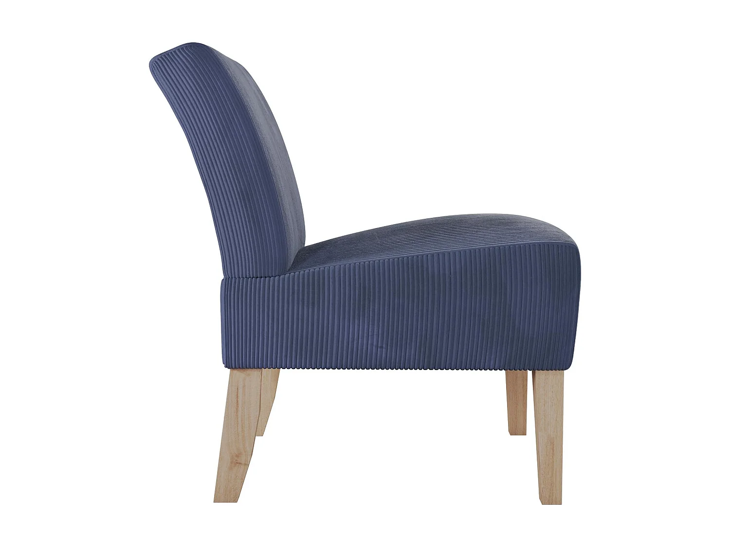 Hazen | Fauteuils en tissu bleu marine