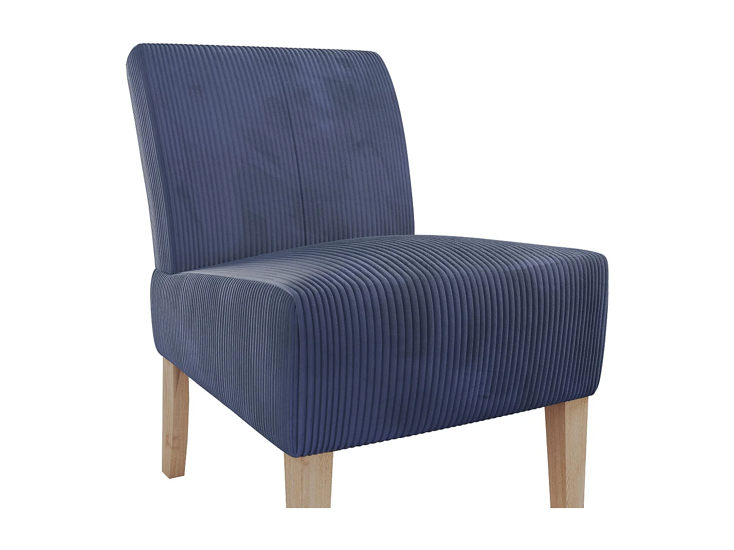 Hazen | Fauteuils en tissu bleu marine