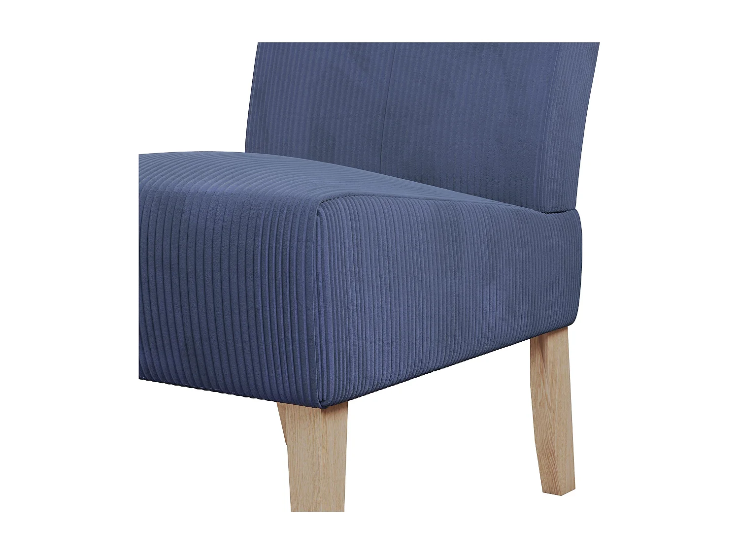 Hazen | Fauteuils en tissu bleu marine