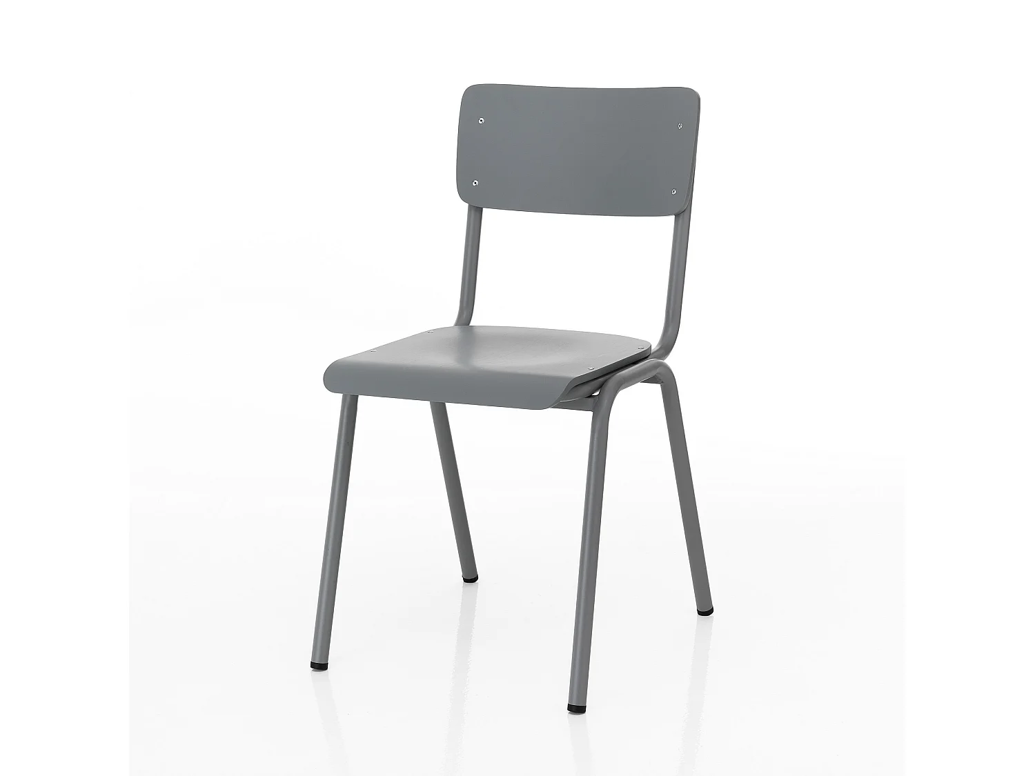 Lot de 4 chaises MURPHY GREY