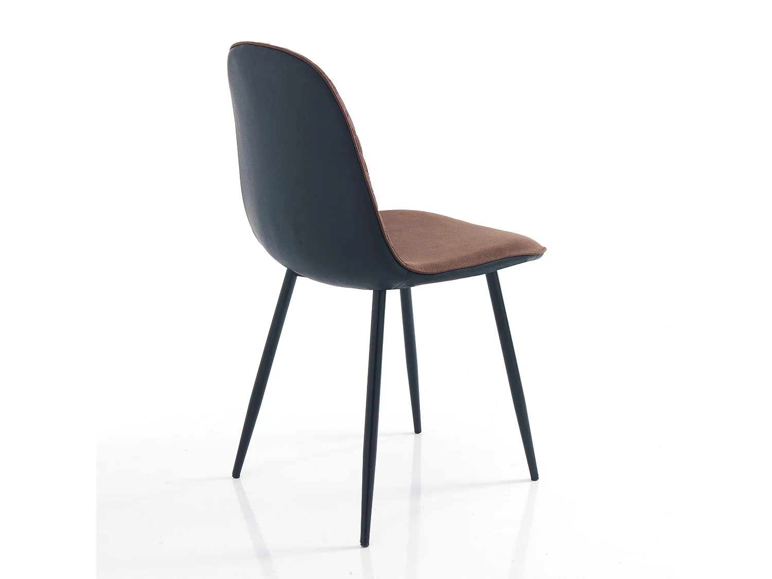 Set di 4 sedie SALT BROWN