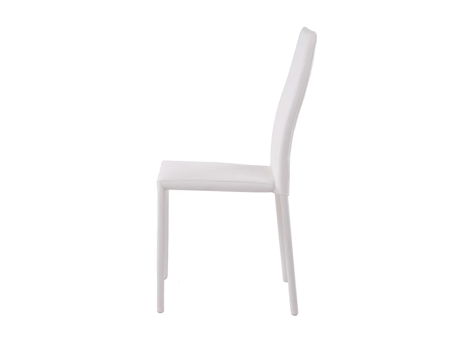 Lot de 4 chaises CHARMY WHITE