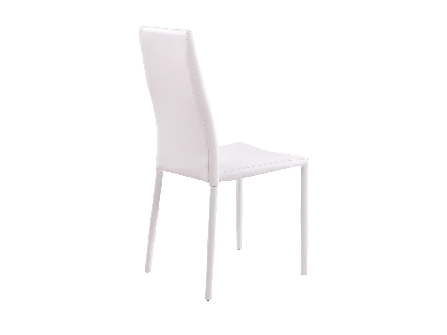 Lot de 4 chaises CHARMY WHITE