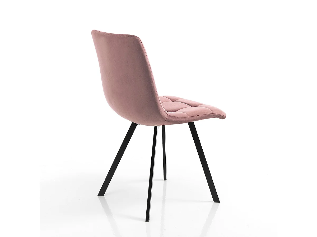 Lot de 4 chaises AMELIE PINK