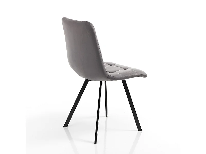 Lot de 4 chaises AMELIE GREY