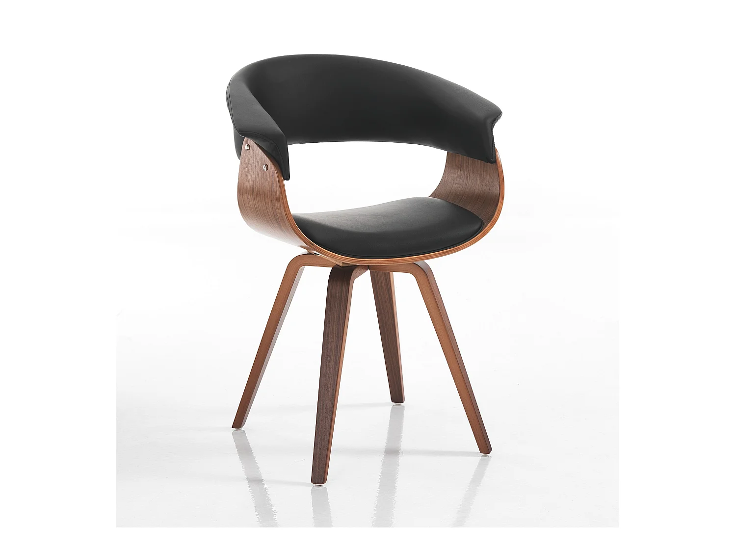 chaise MICHIGAN DARK WOOD