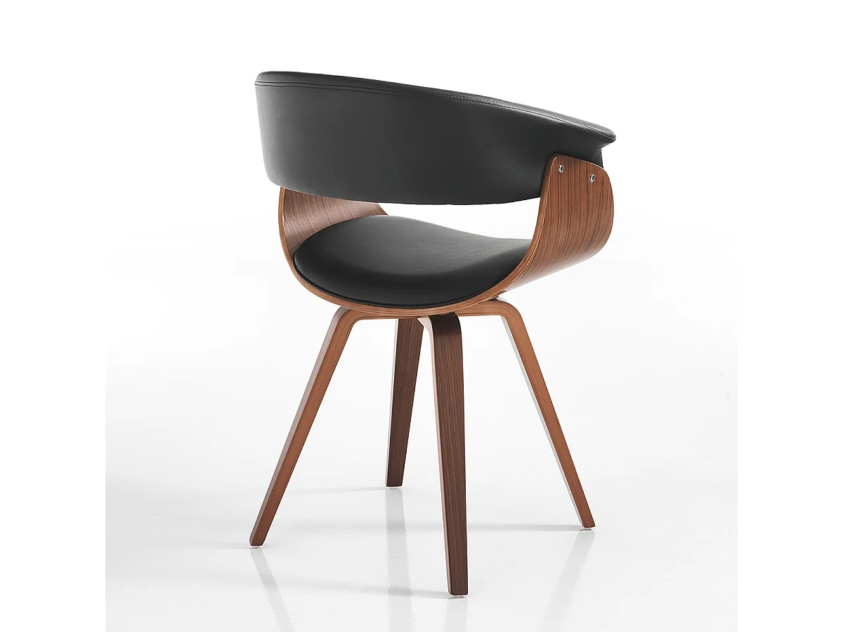 sedia MICHIGAN DARK WOOD