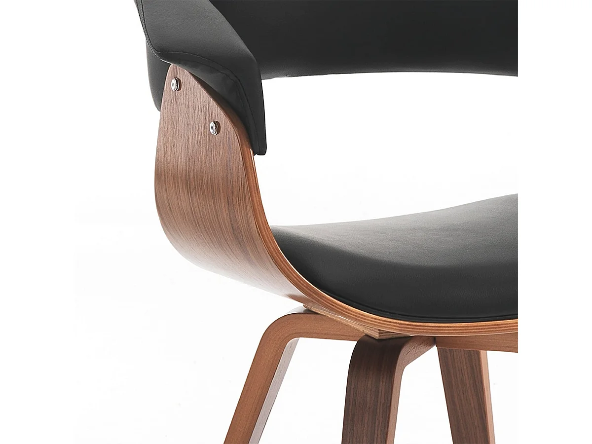 sedia MICHIGAN DARK WOOD