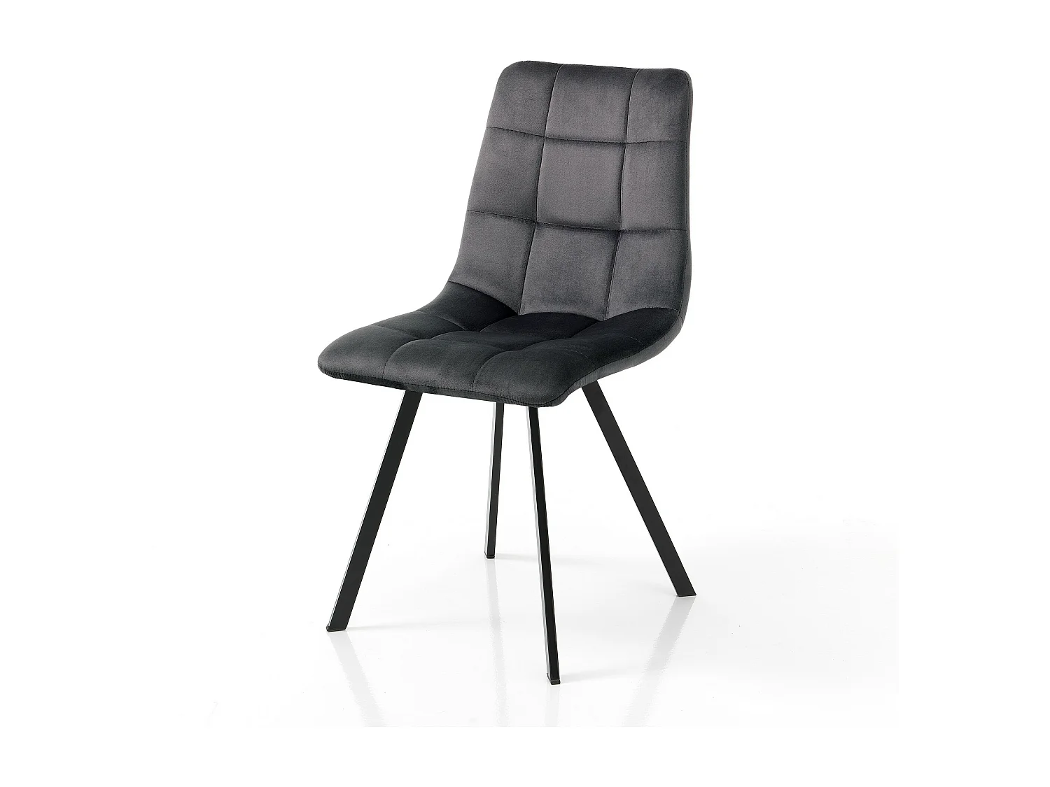 Set di 4 sedie AMELIE BLACK