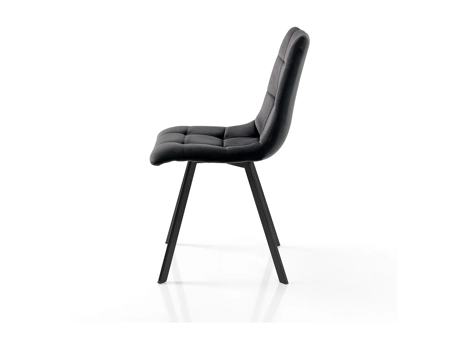 Set di 4 sedie AMELIE BLACK