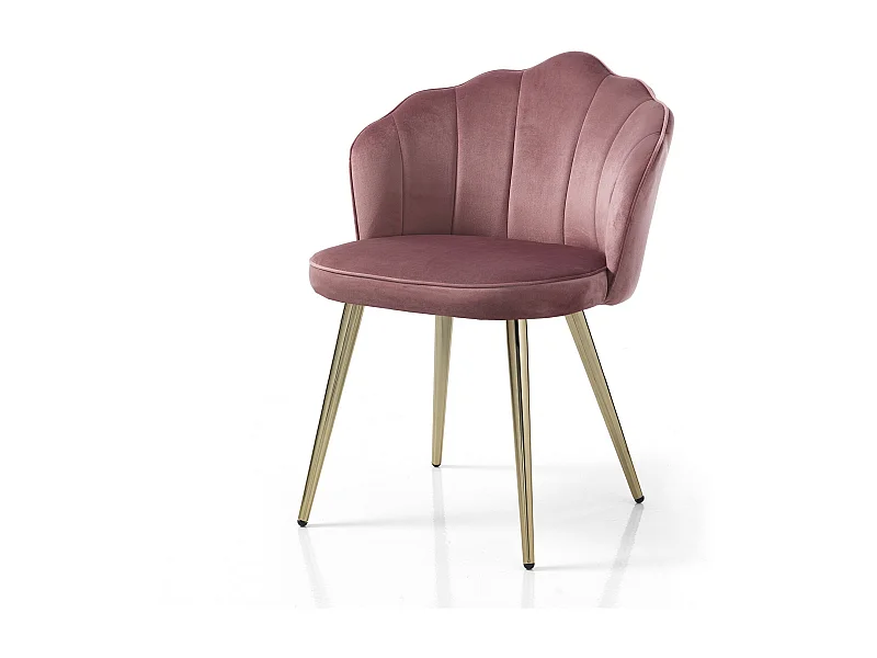 Set di 4 sedie LINNY PINK