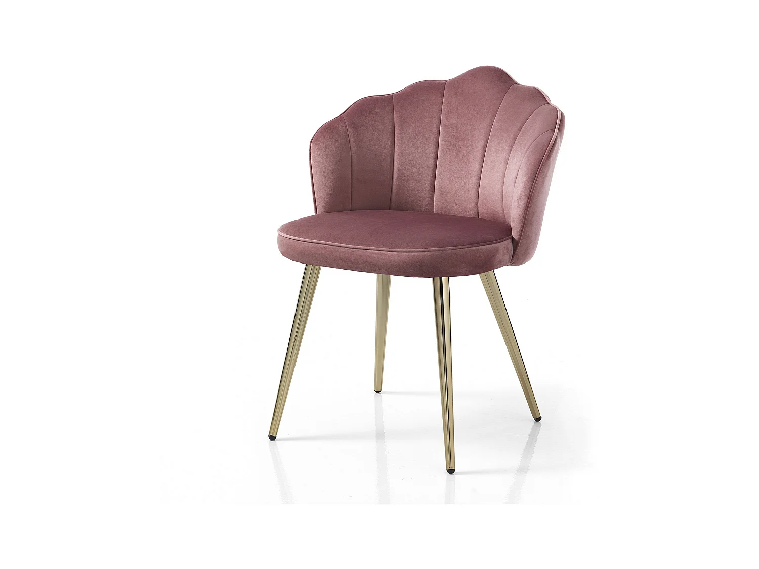 Lot de 4 chaises LINNY PINK