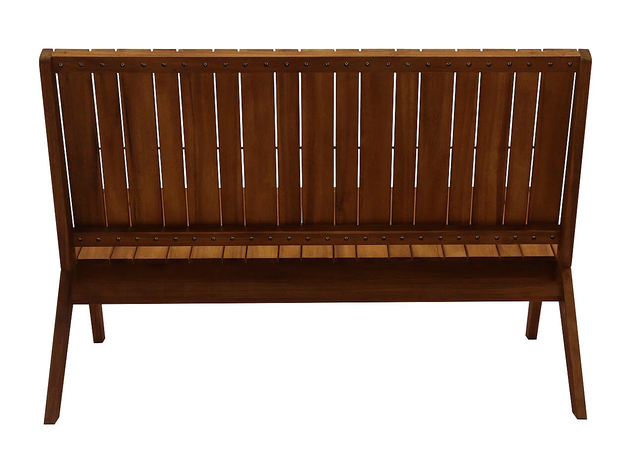 Banco de jardín de madera maciza TIDAK