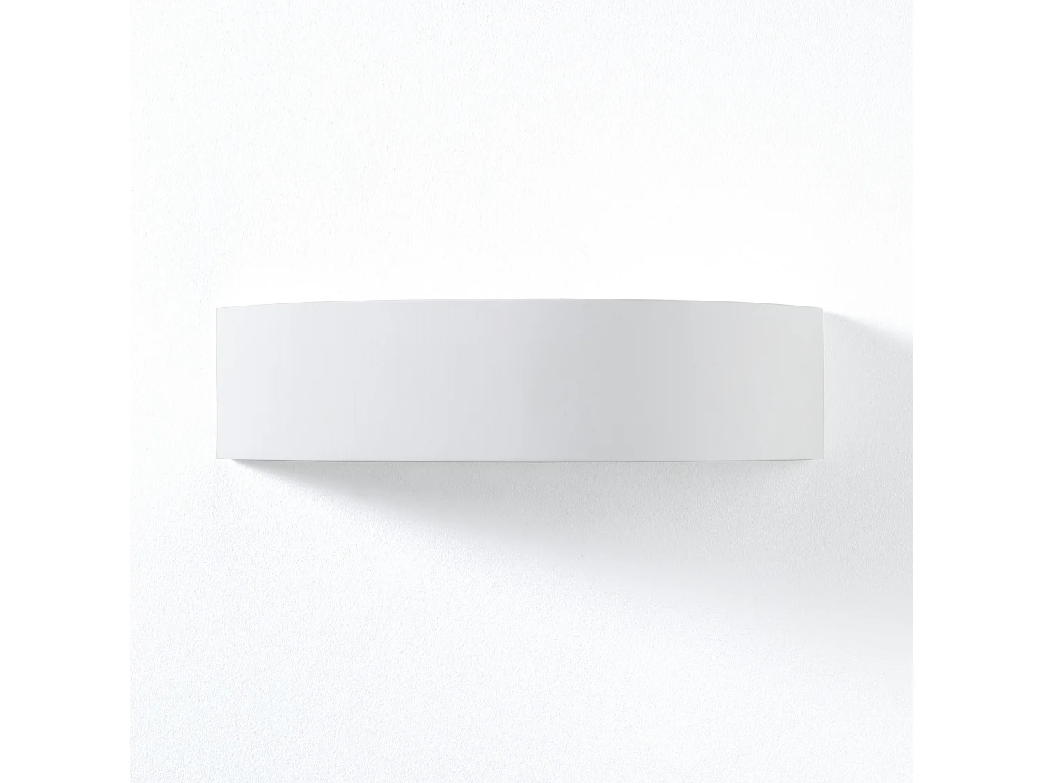 Aplique de pared moderna de yeso blanco minimalista 30cm Tony