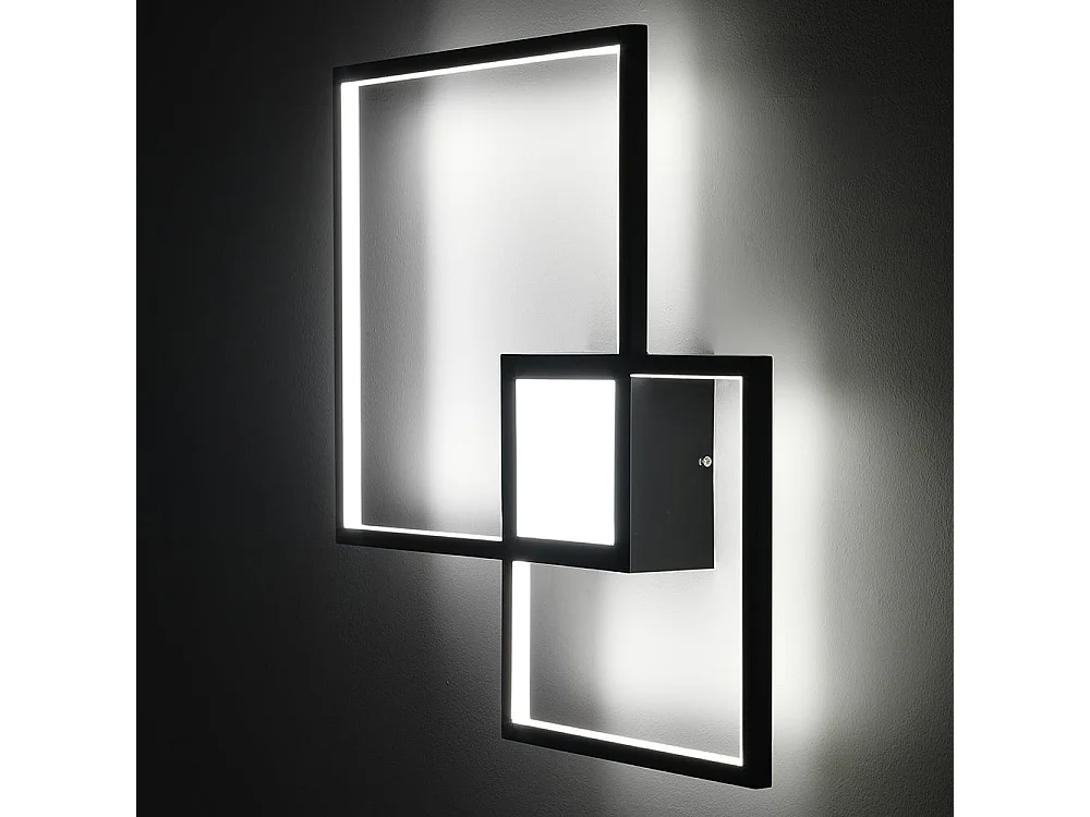 Plafoniera / Applique RHOS BLACK