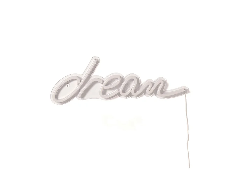 Escritura luminosa de pared DREAM