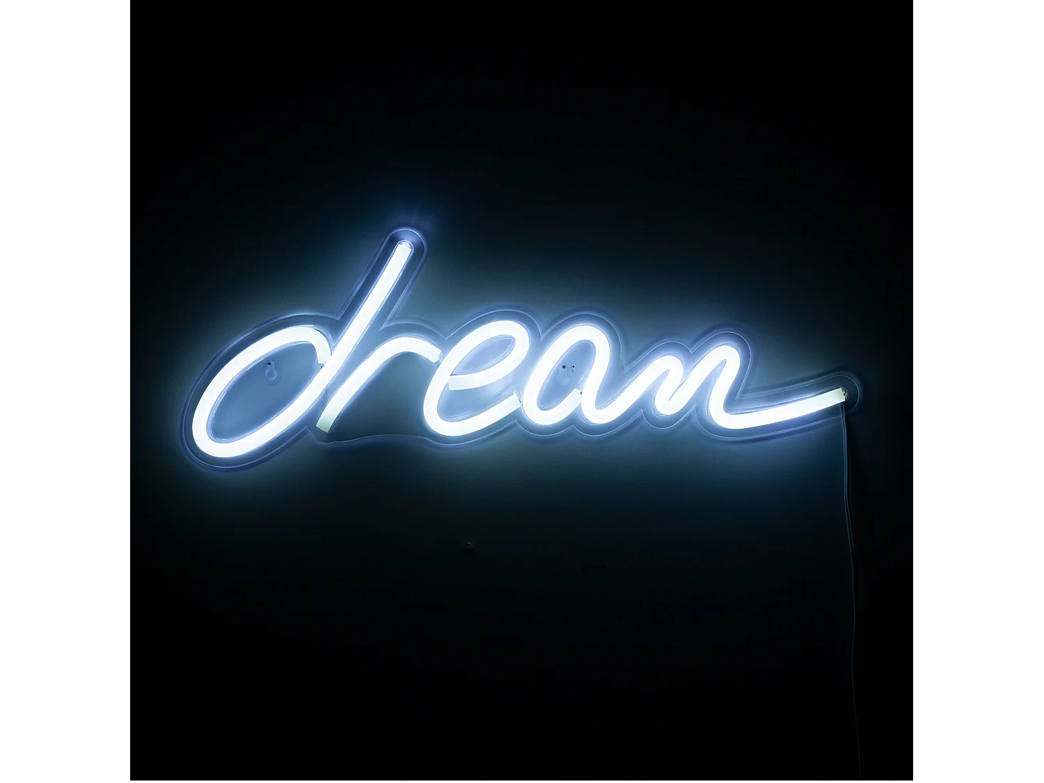 LED-Neonschriftzug für die Wand aus Acryl mit USB Dream